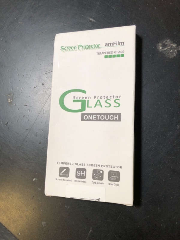 Photo 1 of amFilm Auto-Alignment OneTouch for iPhone 16e [6.1''] Screen Protector + Camera Lens Protector, Tempered Glass, 30 Seconds Installation, Bubble Free, Case Friendly, Anti-Scratch [2+2 Pack]
