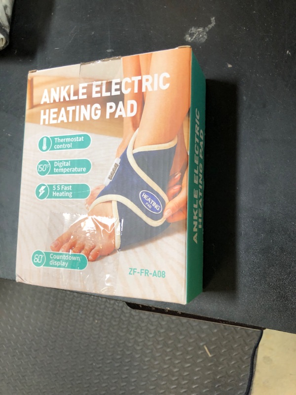 Photo 1 of CAMECO Electric Heating Pad for Achilles Tendinitis, Plantar Fasciitis - Auto Shut Off, Adjustable 86°F-158°F for Pain Relief