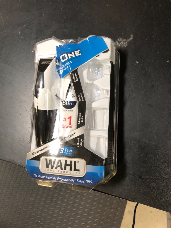 Photo 1 of Wahl All-in-One Cordless Rechargeable Electric Ear/Nose, Detail, and Beard Trimmer for Men – Mustache, Ear & Nose Hair, and Light Detail Grooming - Model 9685-200