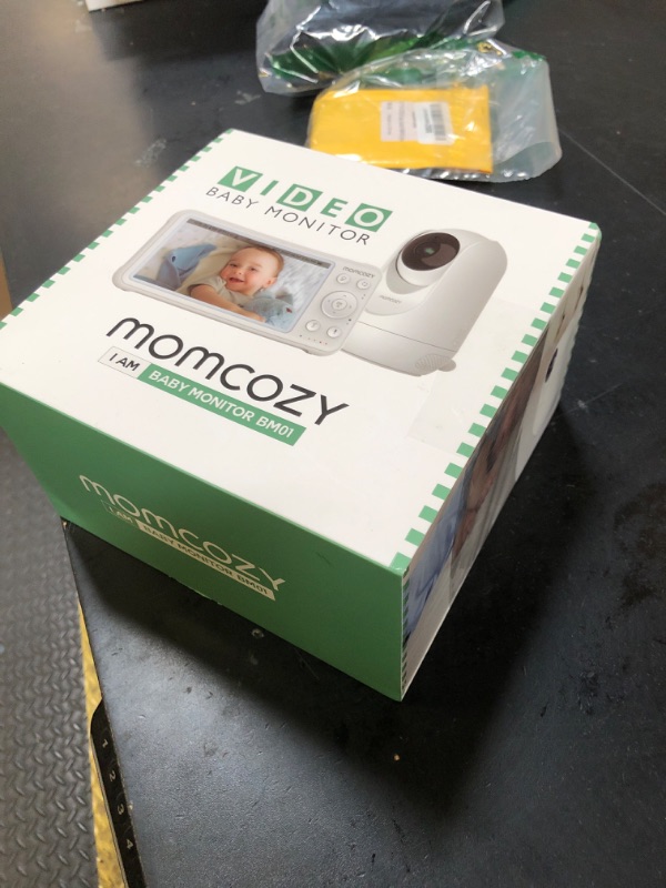 Photo 1 of Momcozy Video Baby Monitor, 1080P 5" HD Baby Monitor with Camera & Wall Mount, Infrared Night Vision, 5000mAh Battery, 2-Way Audio, Temperature Sensor, Lullabies, 960ft Range, Ideal for New Moms, BM01