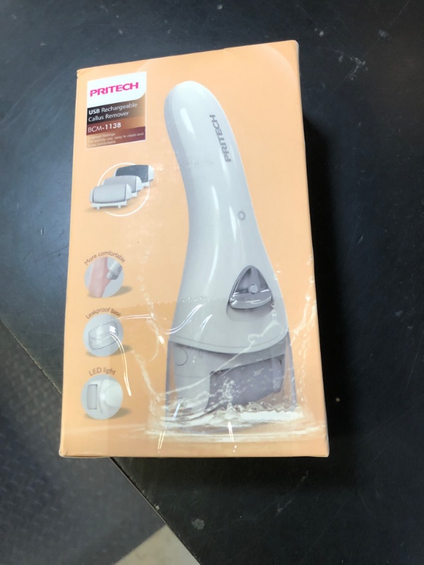 Photo 1 of Electric Foot Callus Removers Rechargeable, Portable Electronic Foot File Pedicure Tools, Electric Callus Remover Kit, Professional Pedi Feet Care Perfect for Dead, Hard Cracked Dry Skin