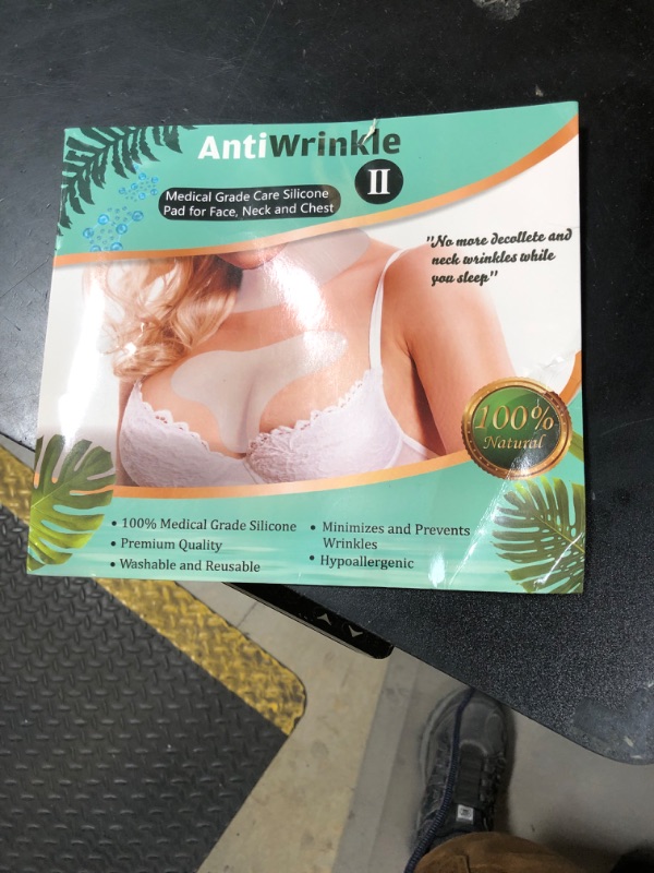 Photo 1 of Chest Wrinkle Pads, 2 Pack, Resuable Sleep Patches Silicone Patches for Wrinkles, Anti Chest Wrinkles from Side Sleeping