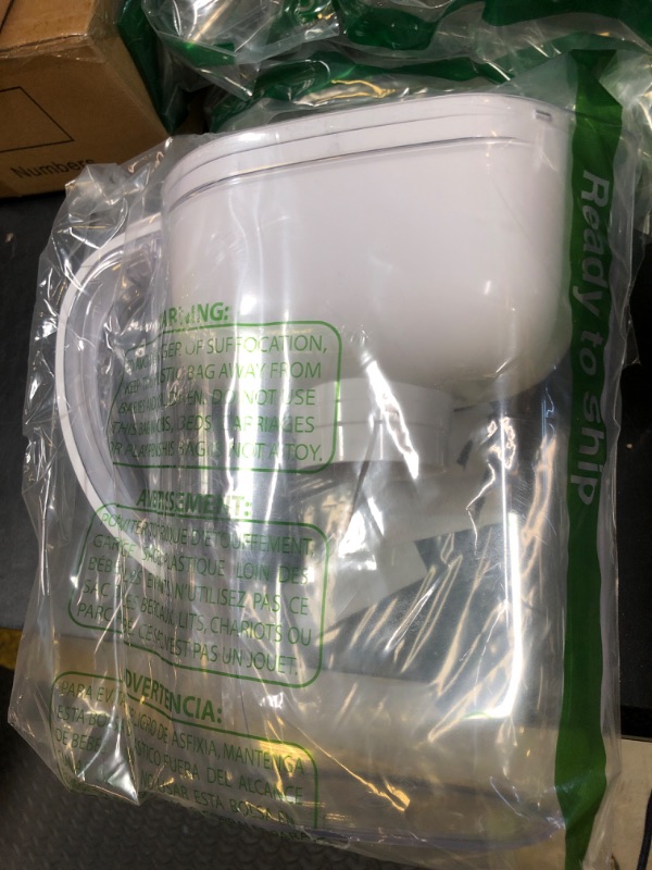 Photo 1 of Brita Water Filter Pitcher for Tap and Drinking Water with 1 Standard Filter, Lasts 2 Months, 6-Cup Capacity, BPA Free, White