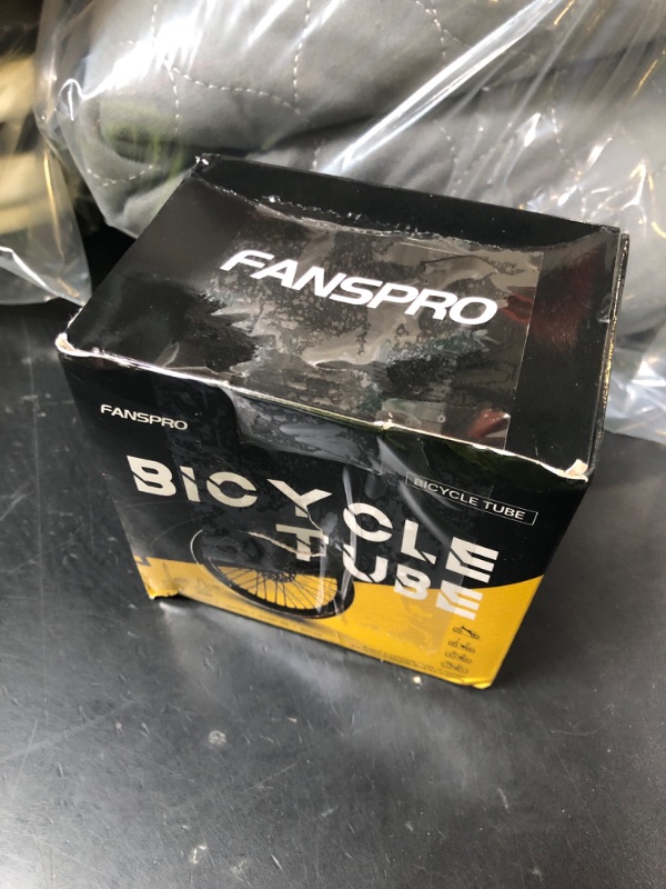 Photo 1 of FANSPRO 2 Pack of 24 Inch Bike Tube 24x1.75 24x1.95 24x2.10 24x2.125 Heavy Duty Bicycle Tube with 2 Tire Levers,32mm Schrader Valve Premium Quality Butyl Inner Tube