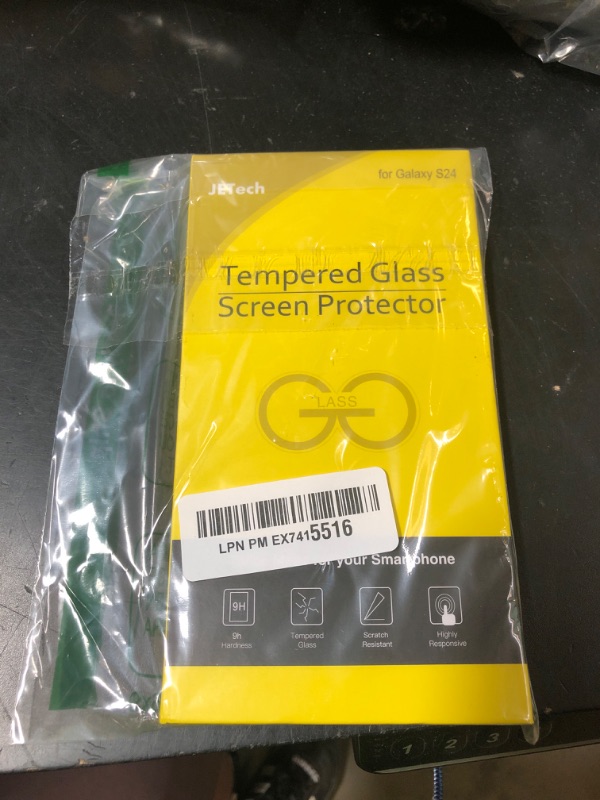 Photo 1 of JETech Privacy Screen Protector for Samsung Galaxy S24 5G 6.2-Inch, Anti-Spy Tempered Glass Film, Fingerprint ID Compatible, 2-Pack