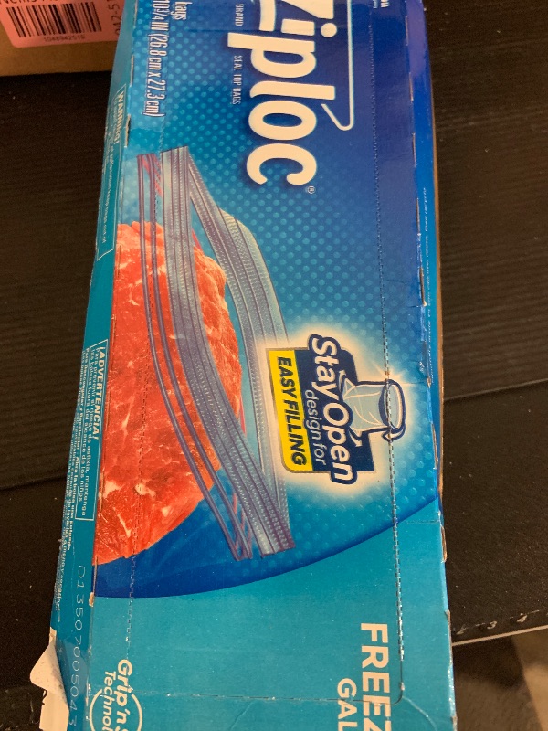 Photo 1 of Ziploc Gallon Food Storage Freezer Bags