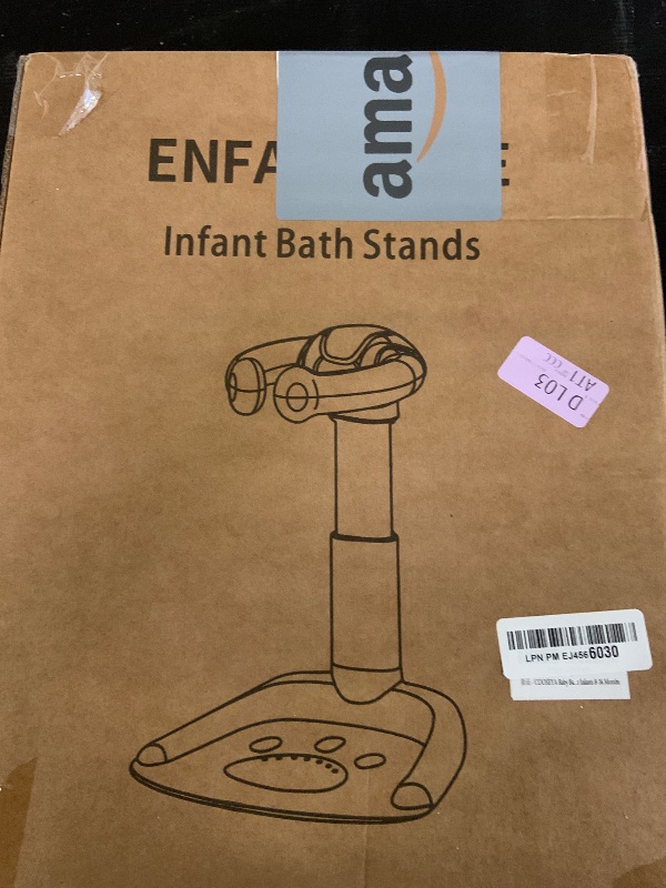 Photo 1 of COOSEYA Baby Bath with Shower Stand Support|Anti-Pinch Soporte para Bañera de Bebé Adjustable Shower Tower and Anti-Slip for Toddler Standing Up Themselves,Ideal Gift for Infants 6-36 Months