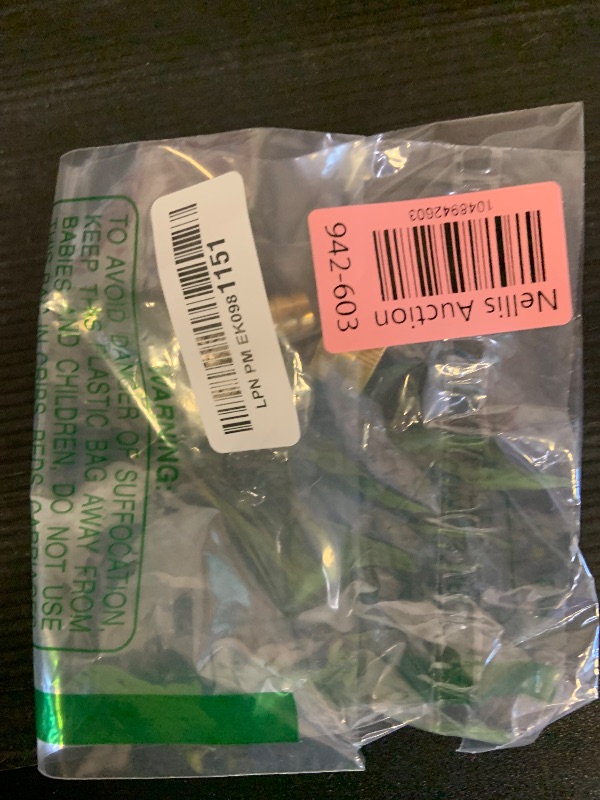 Photo 1 of Garden Hose Adapter 1/2" Drip Irrigation Tubing to Faucet - Reusable Connector Fittings for Most Rain Bird, Orbit, Dig, Toro 1/2" Tubing x 3/4 GHT Garden Extension Repair Fitting