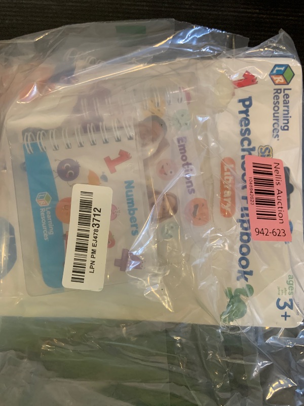 Photo 1 of Learning Resources Skill Builders! Preschool Flipbooks -3 Pieces, Ages 3+, Preschool Learning Activities, ABC and Numbers for Toddlers, Activity Book