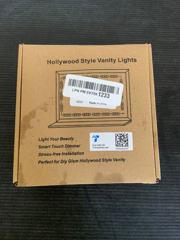 Photo 1 of Led Vanity Mirror Lights, Hollywood Style Vanity Make Up Light, 10ft Ultra Bright White LED, Dimmable Touch Control Lights Strip, for Makeup Vanity Table & Bathroom Mirror, Mirror Not Included