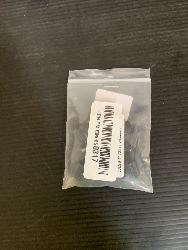 Photo 1 of 1/4-20 x 1/2" Flat Head Socket Cap Screw Connection Screws, 304 Stainless Steel Furniture Bolts, Black Finish, Full Thread, Quantity 25
