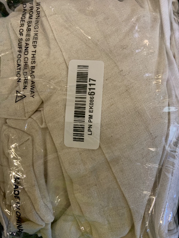 Photo 1 of XTMYI 100 Inch Curtains 2 Panels Set Custom Length Back Tab Linen Window Sheer Curtain Drapes for Living Room Bedroom,50x100 in Long,Cream(Ivory/Off White)