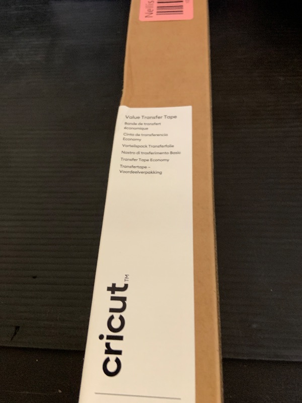 Photo 1 of Cricut Value Transfer Tape (12in x 15ft Roll) - Easy Transfer for Vinyl Projects - Compatible with Maker & Explore Machines