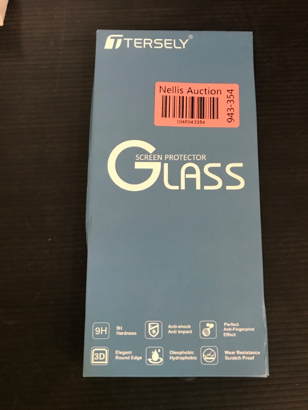 Photo 1 of T Tersely (3 Pack Screen Protector for Motorola Moto Edge 2024, Tempered Glass 3D full Coverage Bubble Free Support Fingerprint Unlock Anti-Scratch, Case Friendly