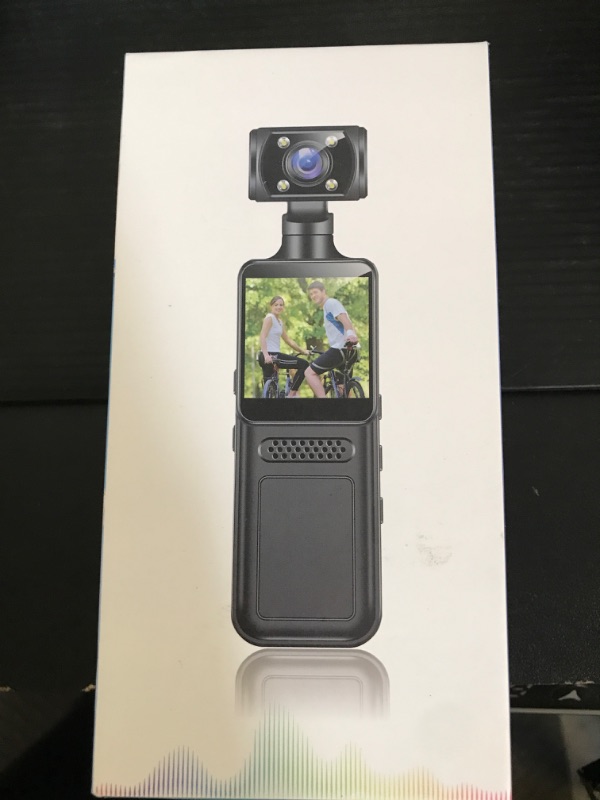 Photo 1 of Fenpos Body Camera with Audio and Video Recording Mini Wearable Body Worn Cam Portable Small Personal Camcorder Sport Action Outdoor Video Recorder (128GB)