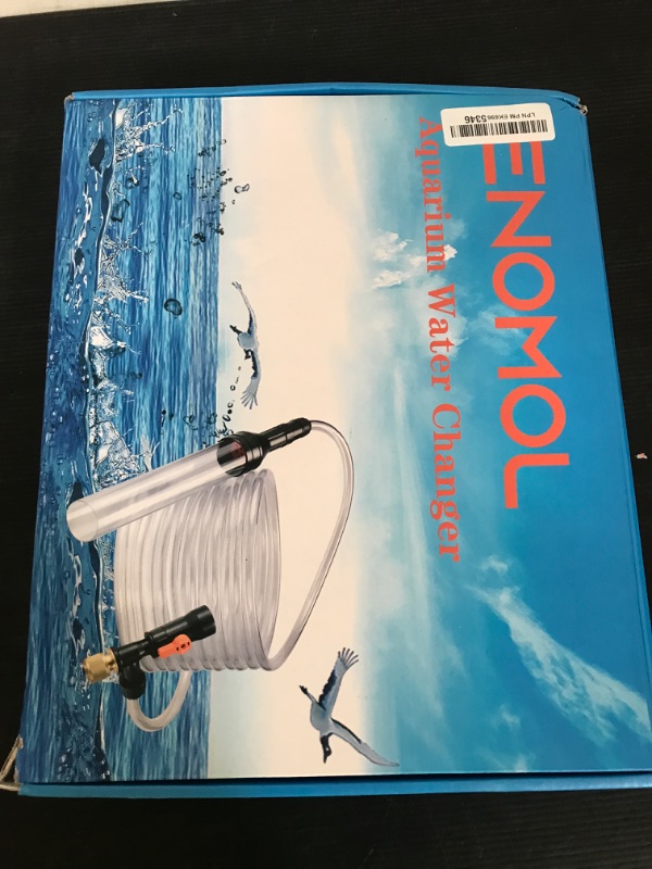 Photo 1 of enomol Gravel Vacuum for Aquarium Water Changer Fish Tank Cleaning Tools,Siphon Universal Quick Pump Aquarium Water Changing (30ft)