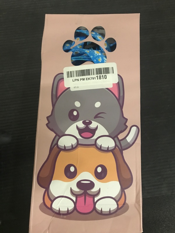 Photo 1 of Seyezo Cat Harness and Leash Set, Adjustable Kitten Harness Escape Proof Cats Harness, Soft Lightweight Walking Travel Pet Harness, Cute Kitty Harness Leash Set for Small Medium Cats, Blue Daisy