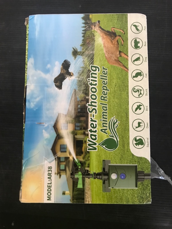 Photo 1 of 2025 Upgraded Cat Repellent Outdoor, Skunk Repellent for Yard, Motion Activated Sprinkler, Animal Deterrent Devices Outdoor for Deer Raccoon Rabbit Dog Squirrel Out of Garden