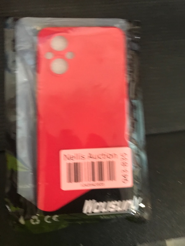 Photo 1 of Wousunly Compatible with OnePlus Nord N20 5G Case Silicone Liquid Dark Green, Soft Smooth Touch Phone for OnePlus Nord N20 5G Case Silicone Shockproof Thin Cover (Red)