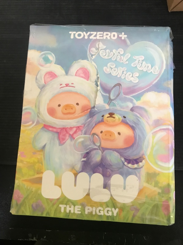 Photo 1 of maidimiao Lulu The Piggy Pig Vintage Bunny Bear Joyful Time Series Blind Box Figures 1PC Plush Cute Collectible Toys Kawaii Birthday Gifts