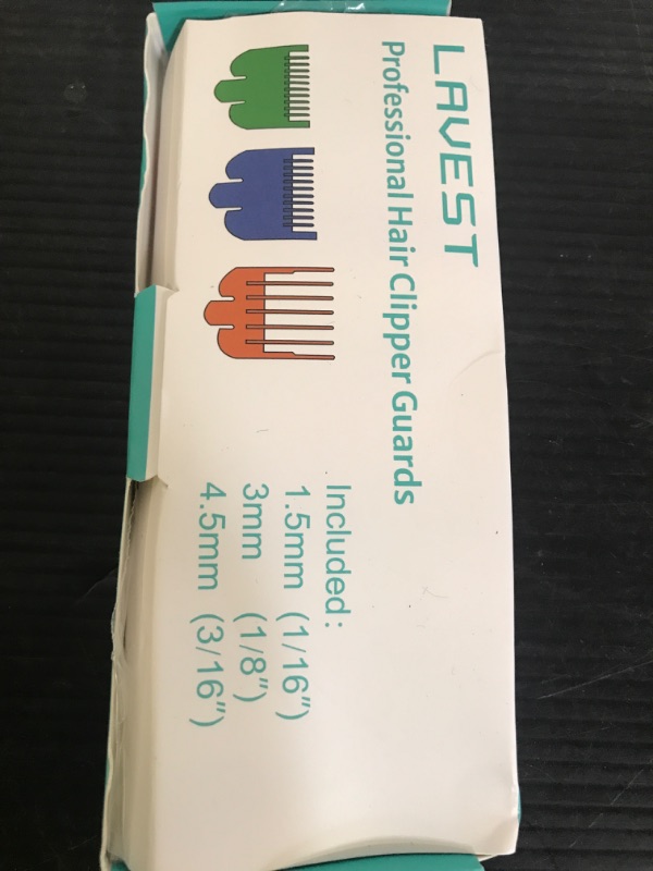 Photo 1 of Clipper Guards Set Compatible with Most Wahl Clippers, Clipper Guides Replacement - Guard Number: #1/2, #1 and #1 1/2 (Length: 1/16 inch, 1/8 inch and 3/16 inch)
