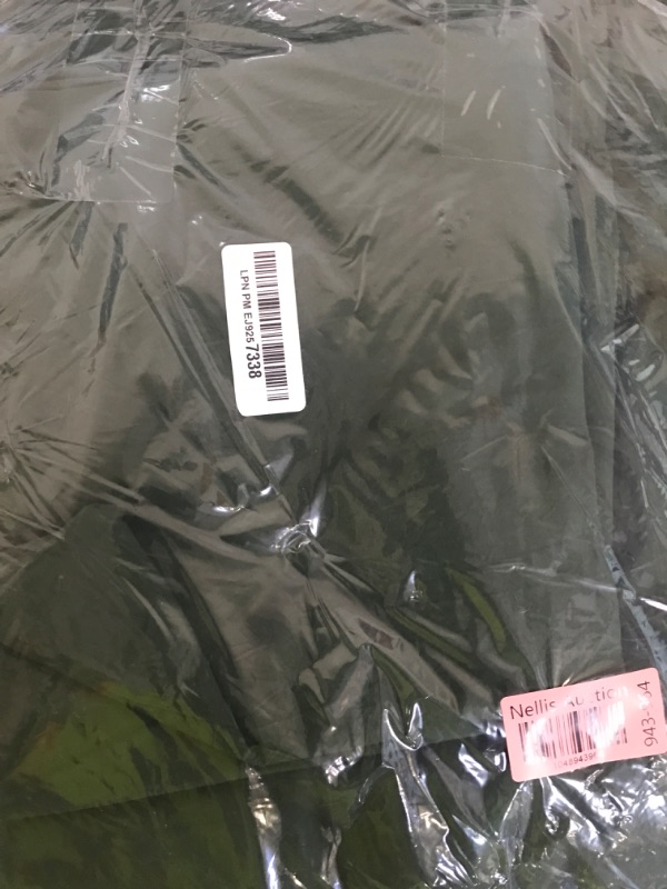 Photo 1 of JIYUAN 100% Washed Cotton Duvet Cover Set 3 Pieces Oversized King, 1 Duvet Cover 120x98 Inches(Comforter Not Included) and 2 Pillowcases,Linen Feel Bedding Set Comfy and Breathable,Forest Green