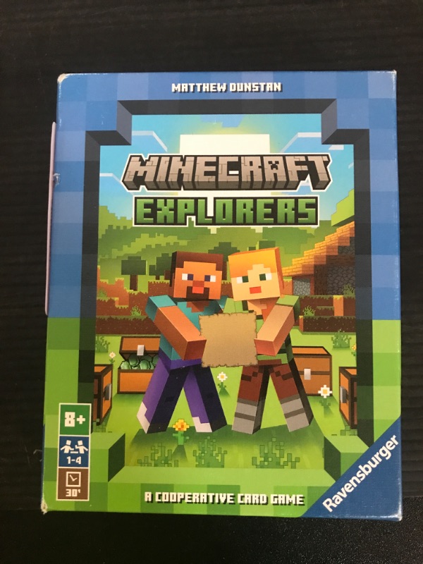 Photo 1 of Ravensburger 21580 Minecraft Explorers - Cooperative Card Game for 2-4 People Ages 8 and up