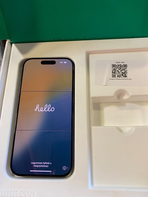 Photo 1 of Apple iPhone 16 Pro, US Version, 256GB, Black Titanium - Unlocked (Renewed Premium)