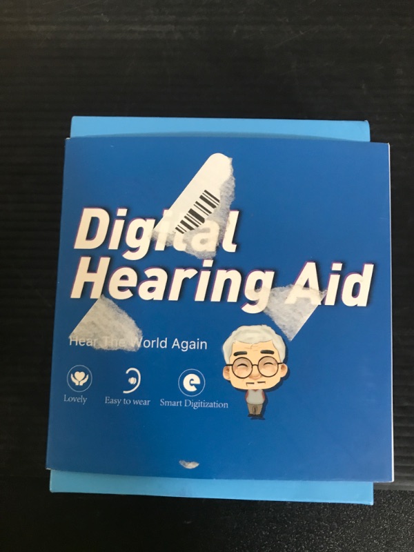 Photo 1 of Hearing Aids for Seniors, Rechargeable Hearing Aid with Noise Cancelling for Adults, Invisible Hearing Amplifiers with Charging Box, Easy to Carry