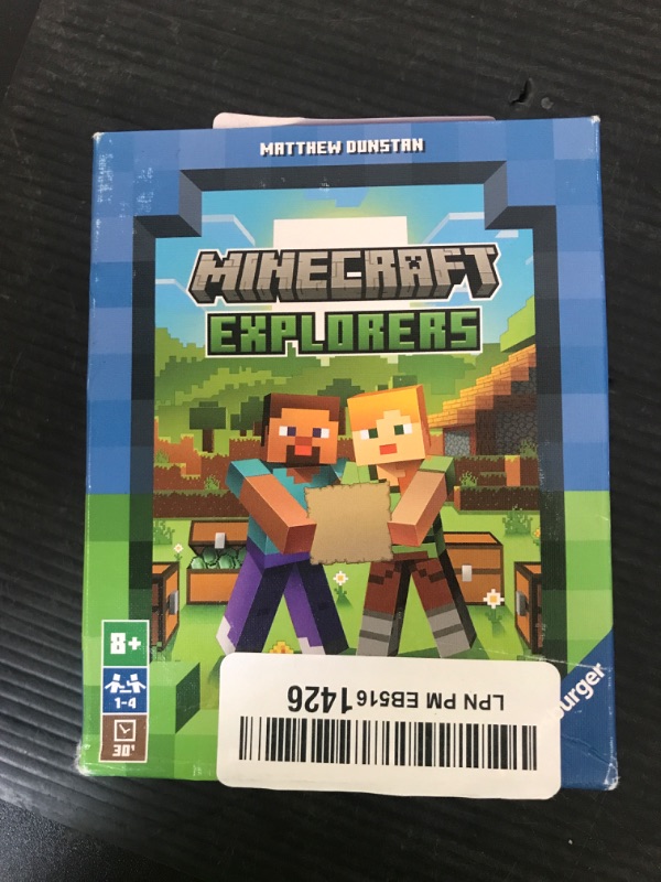 Photo 1 of Ravensburger 21580 Minecraft Explorers - Cooperative Card Game for 2-4 People Ages 8 and up