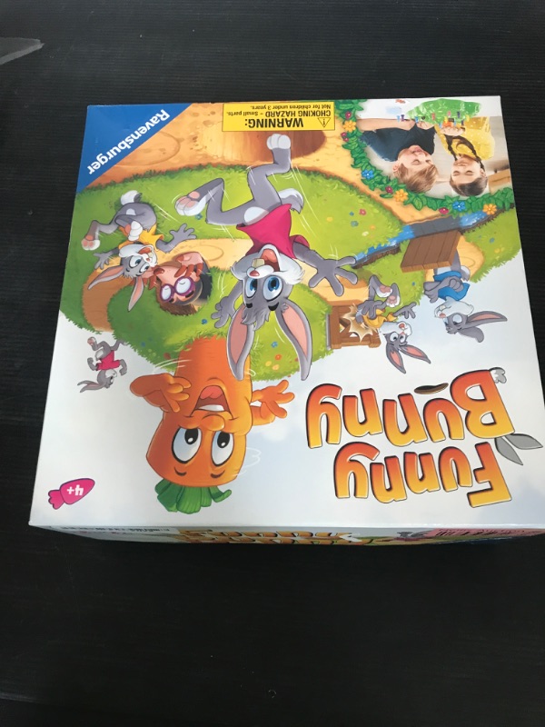 Photo 1 of Ravensburger Funny Bunny Game - Engaging Family Board Game for Kids and Adults | Quick Gameplay | Easy-to-Follow Instructions | Unique Replay Value | Ages 4 and Up