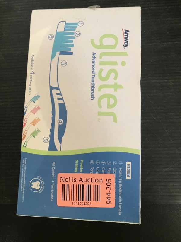 Photo 1 of Glister Advanced Toothbrush (4 Brushes)