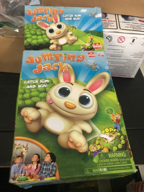 Photo 1 of Jumping Jack Game by Goliath — Pull Out a Carrot and Watch Jack Jump by Goliath