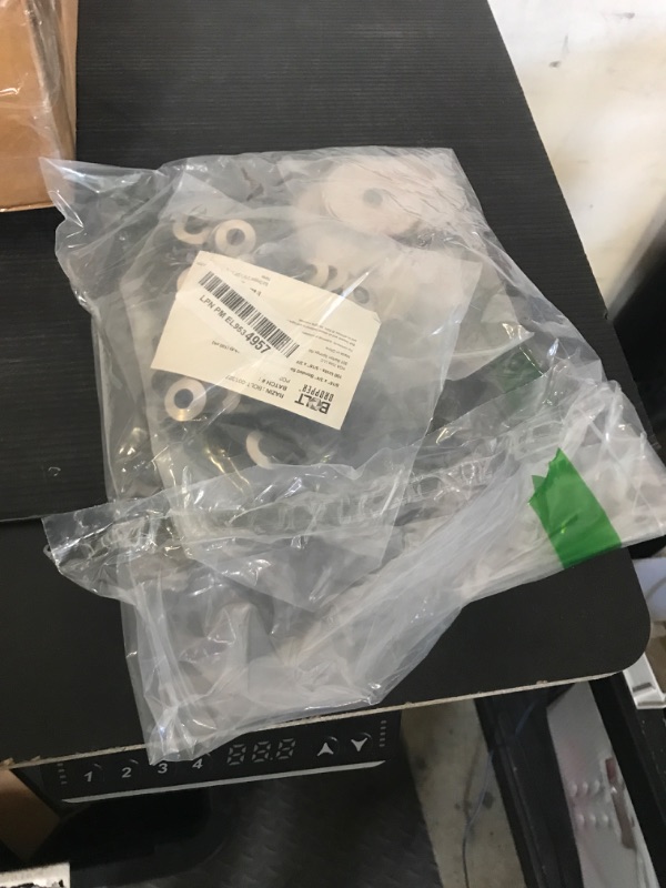 Photo 1 of Bolt Dropper 5/16" x 3/4" Stainless Steel EPDM Bonded Sealing Washers (100 Pack), 1" OD Neoprene Backed Corrosion Resistant Load Distribution Water Tight Seal by Bolt Dropper