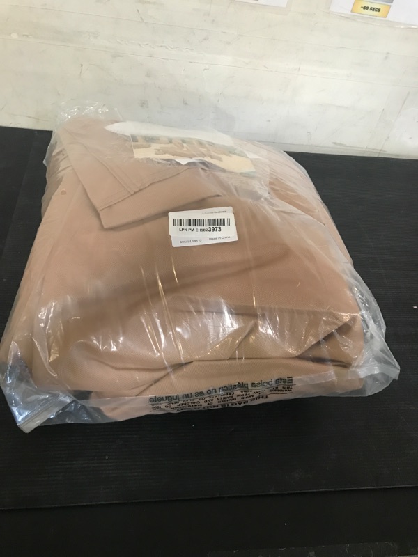 Photo 1 of ULTCOVER Patio L-Shaped Left Facing Sofa Cover Waterproof for 6-Seater Outdoor Sectional Furniture Couch 85”W (Left Side) x 110”W (Back Length)