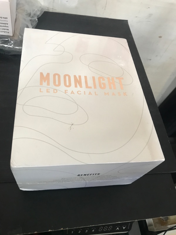 Photo 1 of Aphrona® | FDA cleared Moonlight LED Facial Mask Skin Care Mask, LED Light Therapy Red Blue light for Acne Removal Wrinkle Reduction