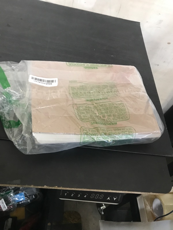 Photo 1 of 500 Blank Check Stock - Designed for Secure Computer Printed Checks with Quickbooks, and more - Blue Linen Pattern- 500 Sheets - 8.5 Inch x 11 Inch