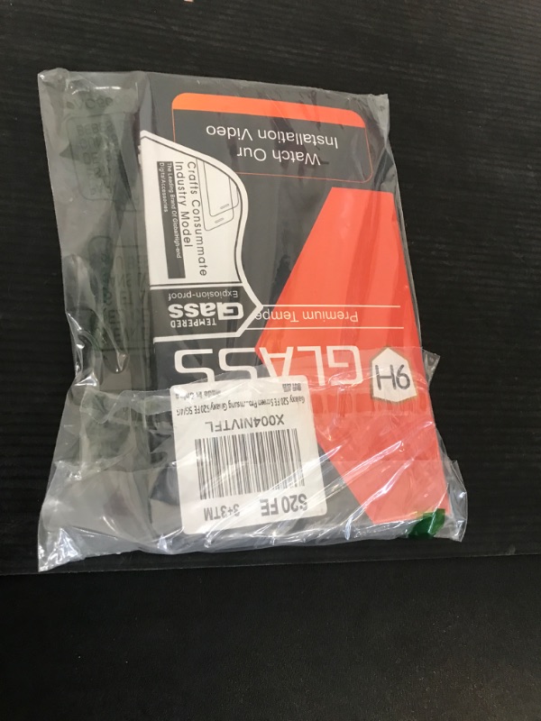 Photo 1 of Galaxy S20 FE Screen Protector and Camera Protector, [3 Screen Protectors+3 Camera Protectors][Support Fingerprint] Tempered Glass Screen Protector for Samsung Galaxy S20 FE 5G/4G