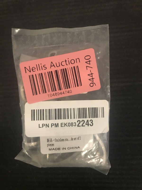 Photo 1 of #12 Meat Grinder Blade Stainless Steel Knife Cutter Replacement, Please check the size and shape(2 pc)