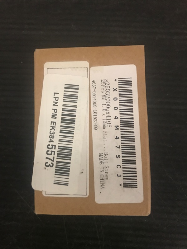 Photo 1 of uxcell 25Pcs M6-1.0 x 10mm Flat Round Head Machine Screws, 304 Stainless Steel Phillips Drive Machine Screw, Full Thread, Black Oxide, Furniture Screw Connection Bolt Screw
