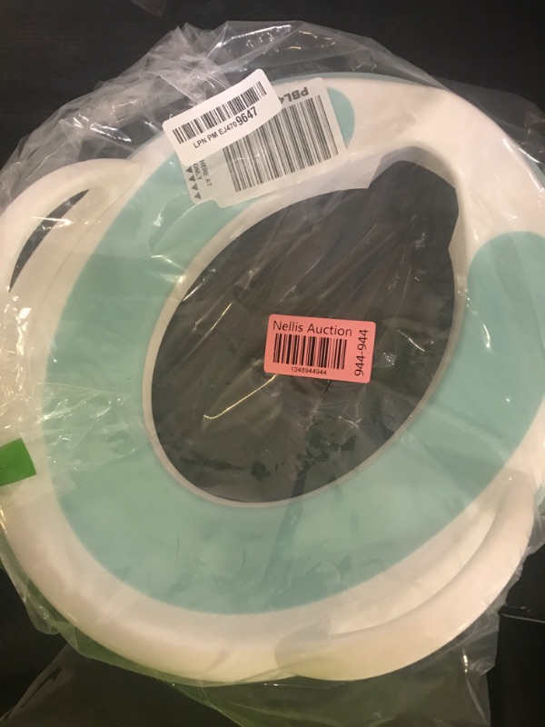 Photo 1 of Jool Baby Potty Training Seat for Boys and Girls With Handles, Fits Round & Oval Toilets, Non-Slip with Splash Guard, Includes Free Storage Hook (Aqua)