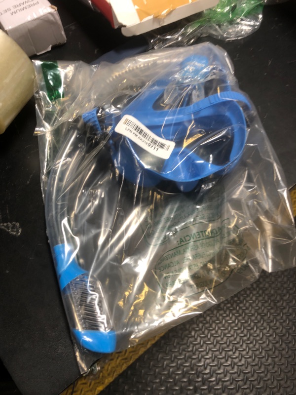 Photo 1 of Cressi F1 & Supernova Dry Mask & Snorkel Kits, Blue