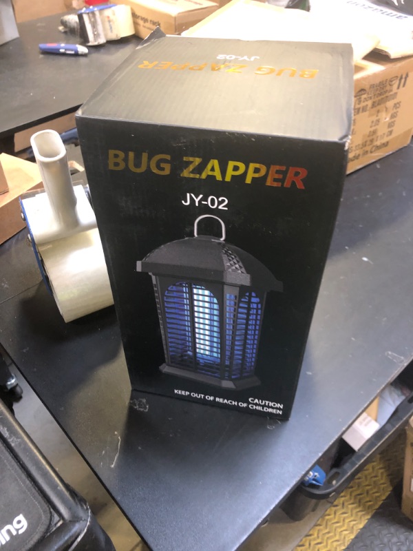 Photo 1 of Bug Zapper Indoor Outdoor, 4200V Electric Mosquito Zapper, Bug Zapper Outdoor, Fly Traps, Fly Zapper, Mosquito Killer Indoor 3 Prong Plug, 90-130V, ABS Plastic Outer