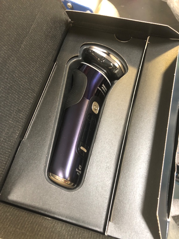Photo 1 of Philips Norelco Shaver i9000 Prestige Ultra, Wet & Dry Electric Shaver, Adriatic, SenseIQ Pro Technology, Triple Lift & Cut System, 360 Rotating NanoTech Precision Blades, Precision Trimmer, XP9401/92
