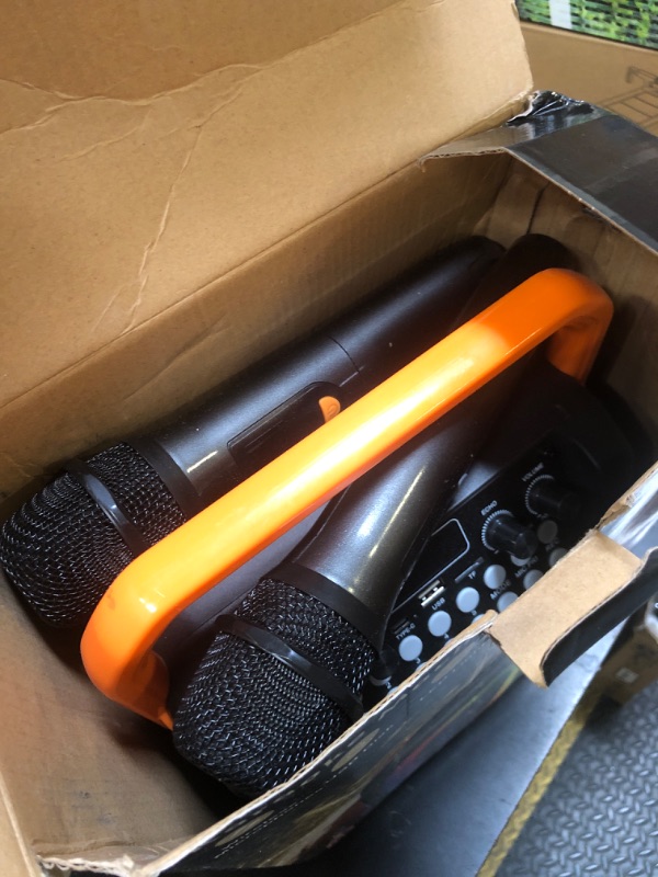 Photo 1 of KARAOKE MACHINE WIRELESS MICS