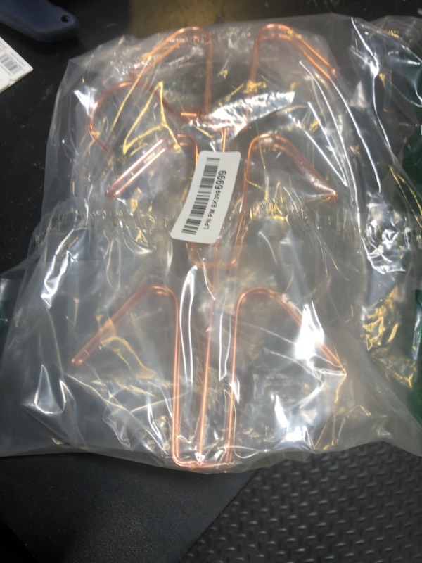 Photo 1 of ZEDODIER Purse Hanger Organizer for Closet, Hanging Bag Holder, Keeping Purses Visible and in Good Condition, Metal Handbag Storage Hook Backpack Rack Space Saving Hanger, Rose Gold