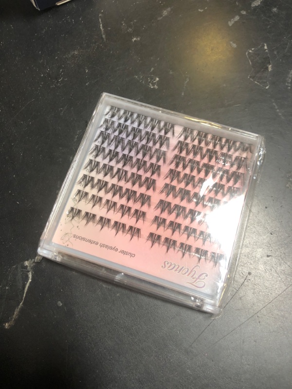 Photo 1 of Fyonas Lash Clusters Manga Eyelash Clusters Spiky Cluster Eyelash Extensions 80Pcs C Curl Individual Lashes Volume Anime Lash Clusters with Thin Band Cosplay Lashes DIY at Home (Cutey)