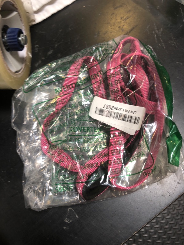 Photo 1 of Voyager Reflective Dog Leash with Neoprene Handle, 5ft Long, Supports Small, Medium, and Large Breed Puppies, Cute and Heavy Duty for Walking, Running, and Training - Fuchsia (Leash), S