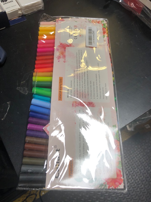 Photo 1 of Caliart 34 Double Tip Brush Pens Art Markers, Aesthetic Cute Preppy Stuff School Supplies, Artist Fine & Brush Pen Coloring Markers for Kids Adult Book Cards Drawing Craft Kit Teacher Office Supplies