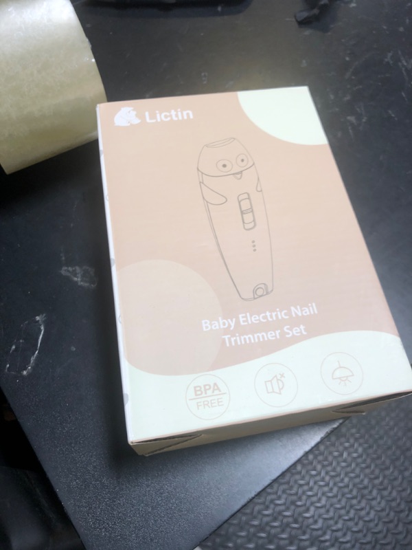 Photo 1 of Lictin Baby Healthcare and Grooming Kit, 26 in 1 Rechargeable Nail Trimmer Electric Set,Safe File with Auto Light, Newborn Nursery Health Care Portable Safety Set for Infant Toddlers Boys Girls, Grey
